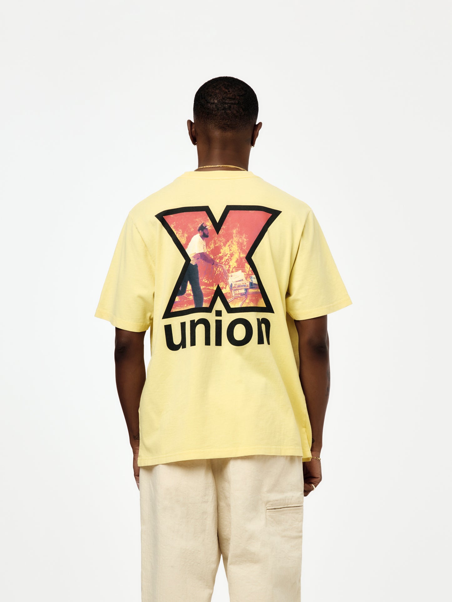 RESPONSE TEE (VINTAGE PASTEL YELLOW)