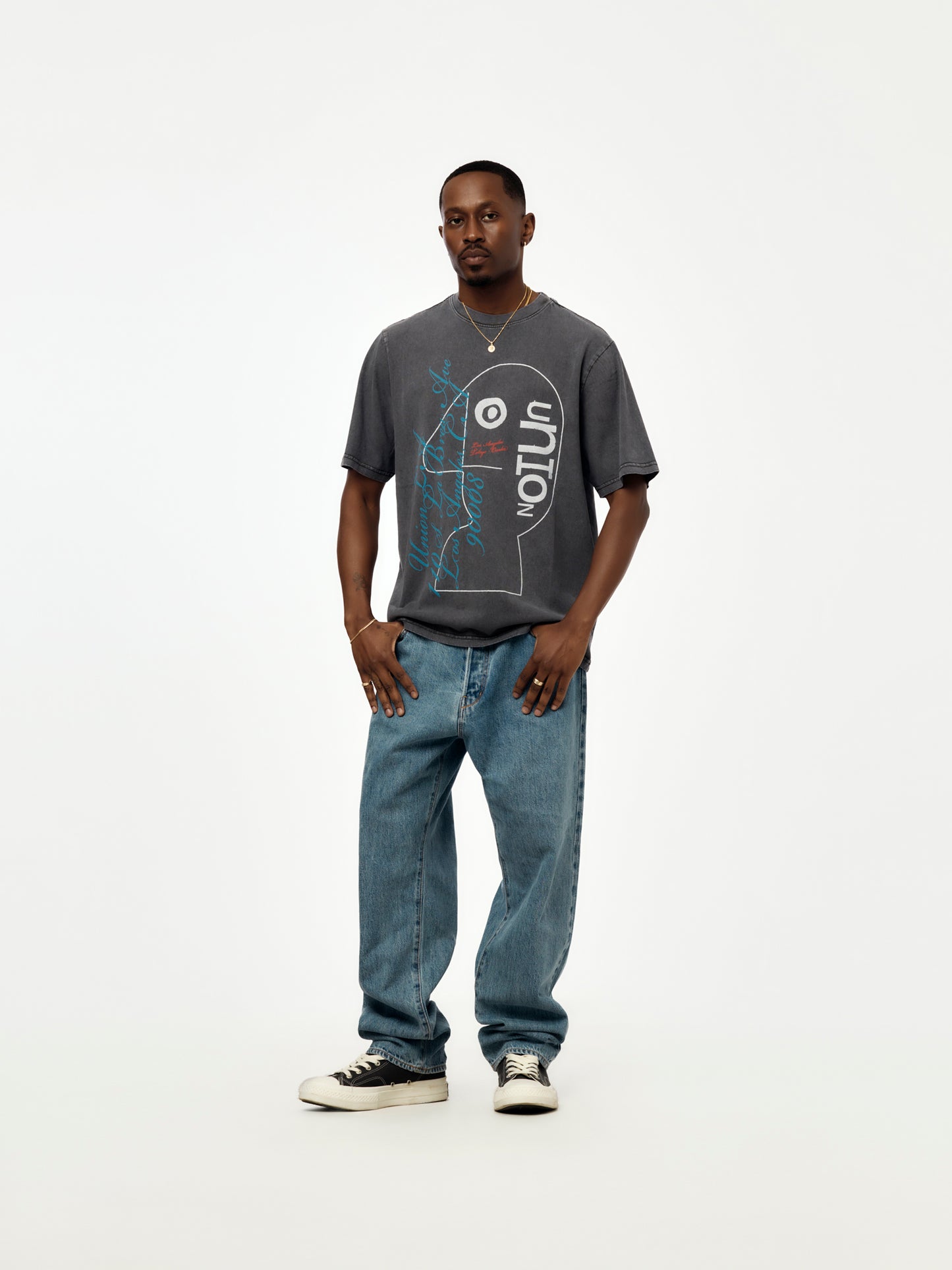 THORGESUN TEE (VINTAGE BLACK)
