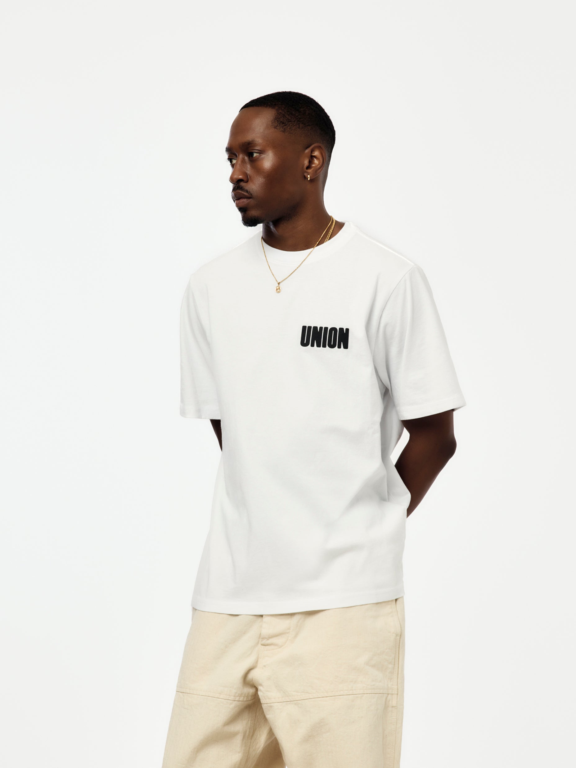 Union Los Angeles U CITIES TEE (OPTIC WHITE) - UNION LOS ANGELES