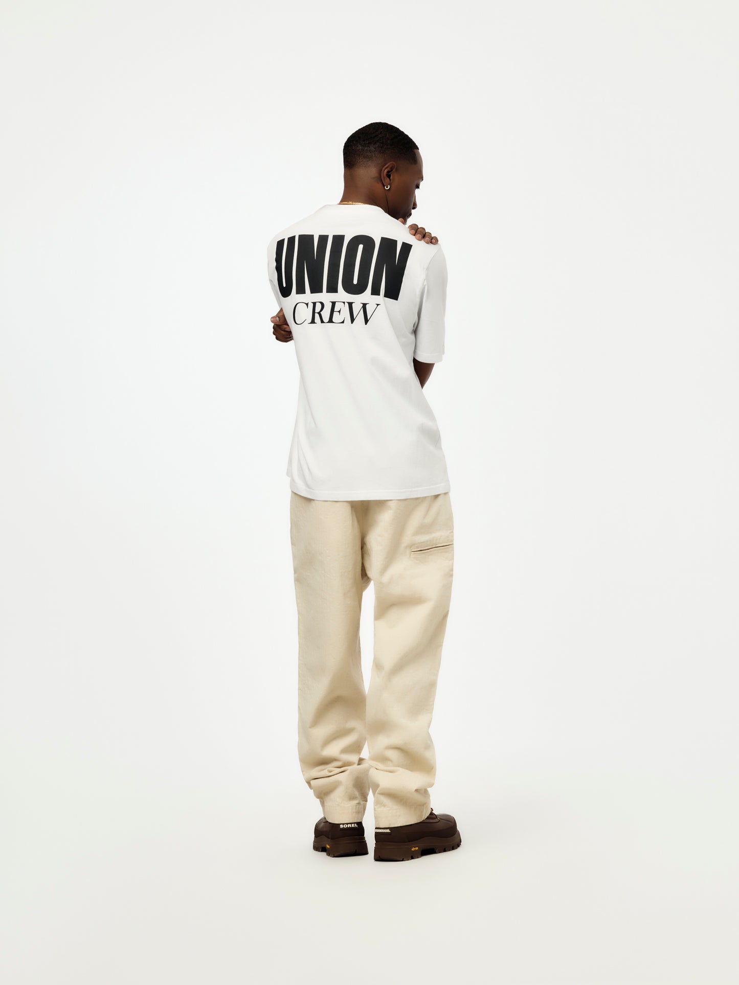 U CREW TEE (OPTIC WHITE)