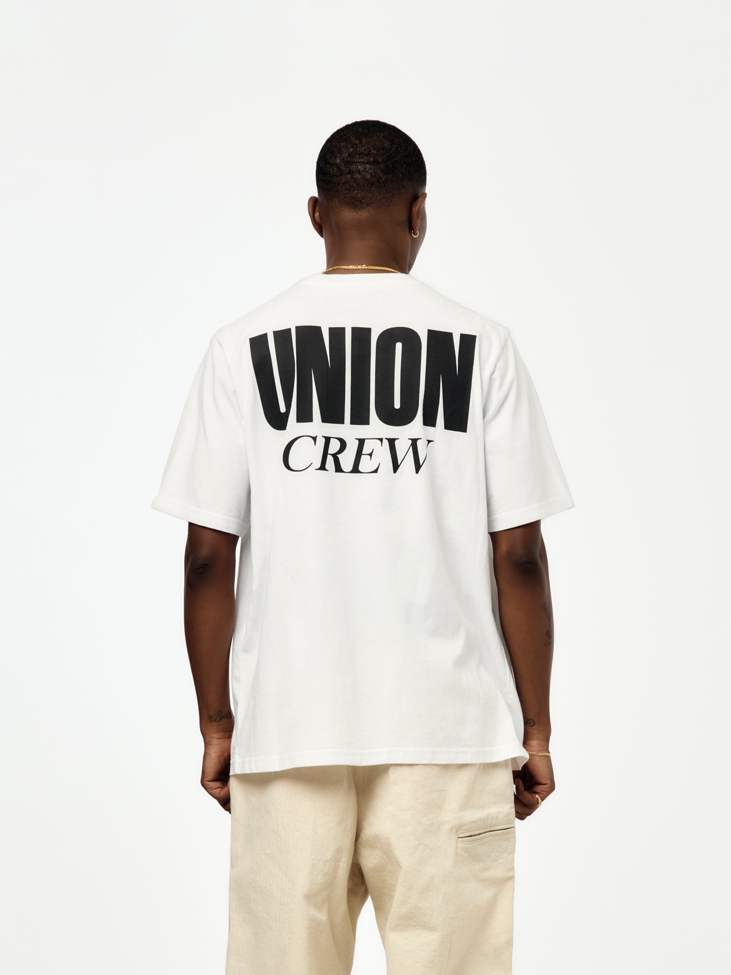 U CREW TEE (OPTIC WHITE)