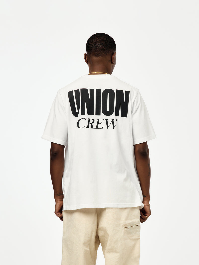 U CREW TEE (OPTIC WHITE)