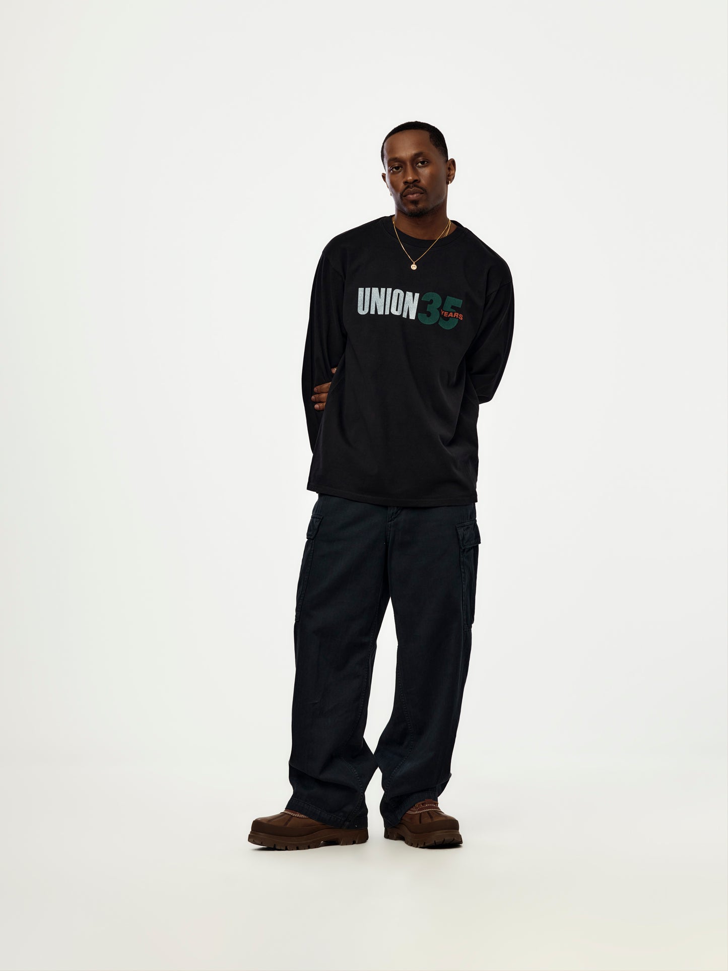 UNION 35th L/S TEE (BLACK)