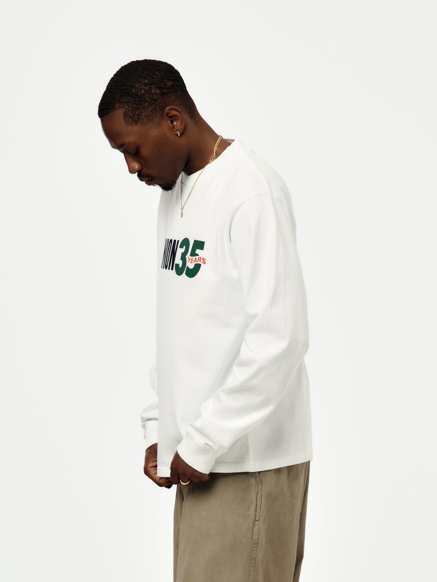 UNION 35th L/S TEE (WHITE)