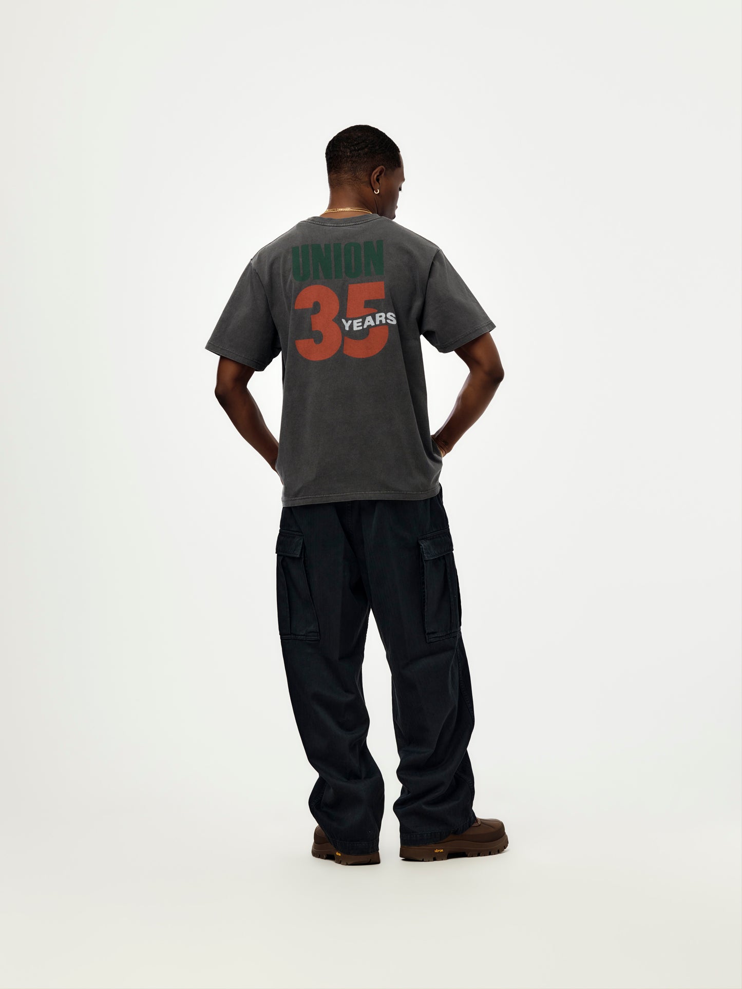 UNION 35th S/S TEE (VINTAGE BLACK)
