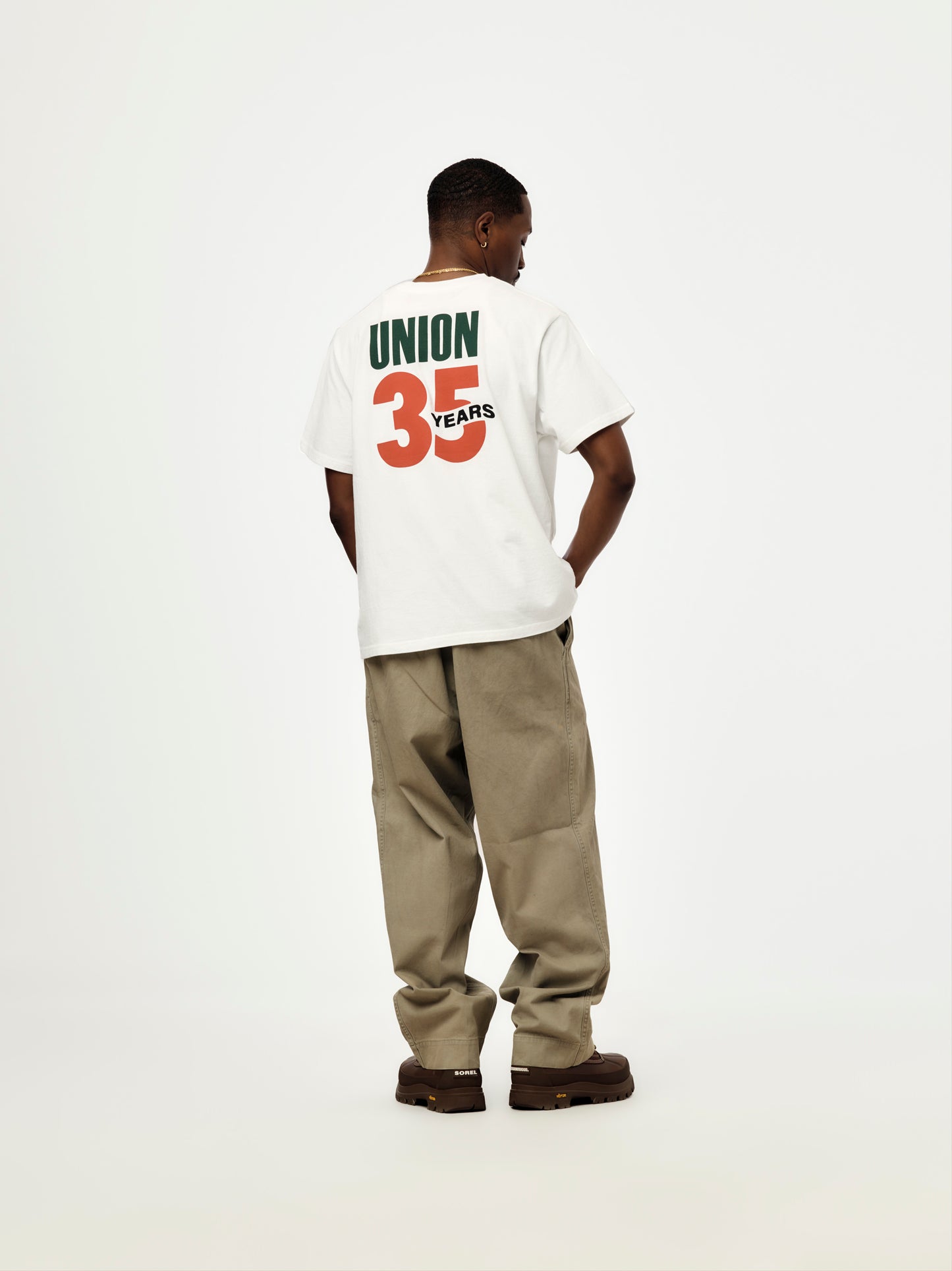 UNION 35th S/S TEE (VINTAGE WHITE)
