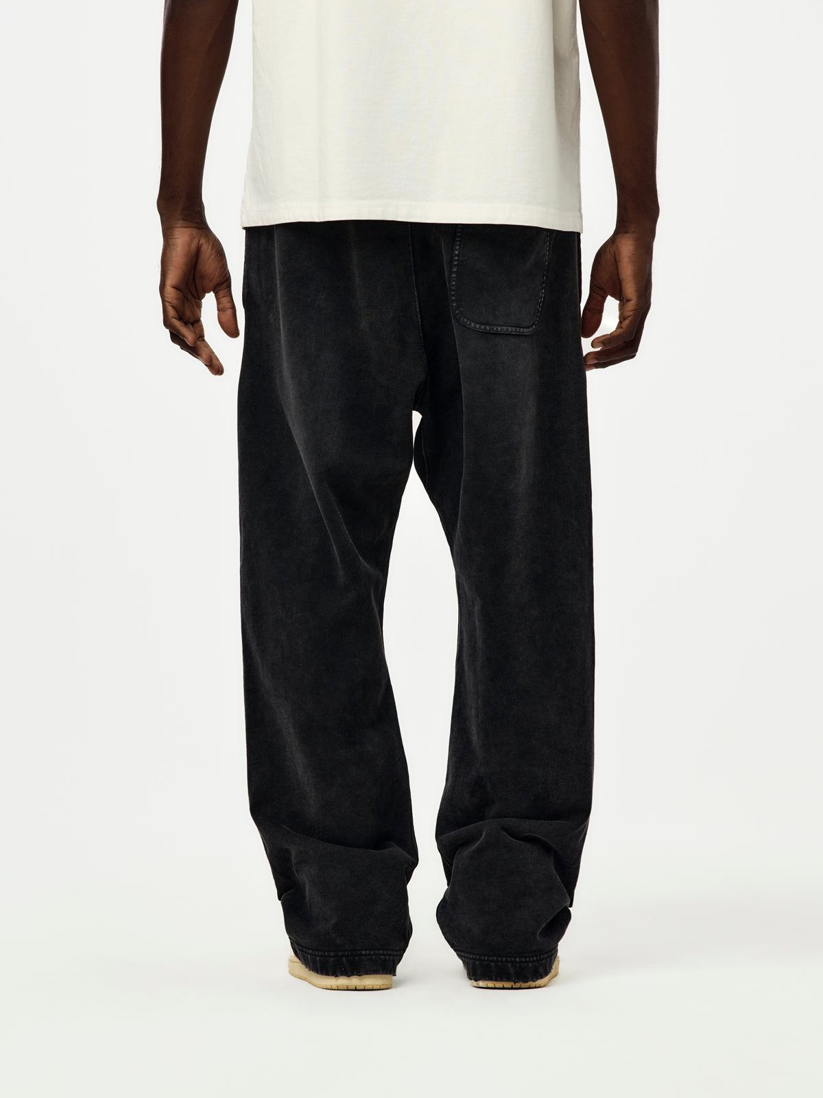 Union Los Angeles Faded Sweat Pants (Black)