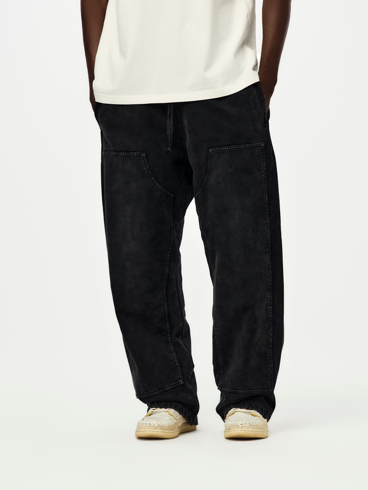 Union Los Angeles Faded Sweat Pants (Black)
