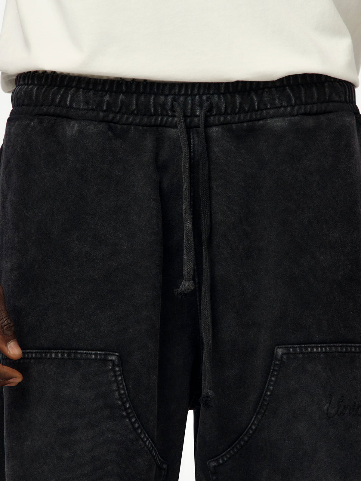 Union Los Angeles Faded Sweat Pants (Black)