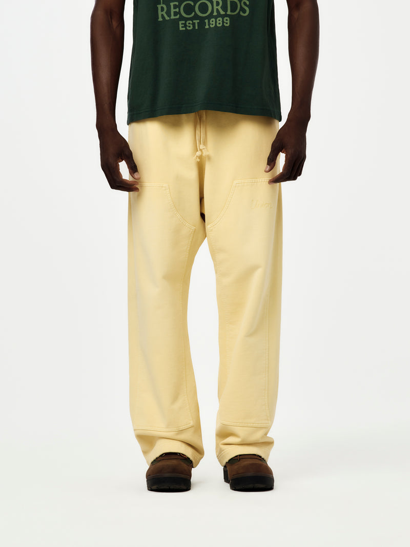 Union Los Angeles Faded Sweat Pants (Yellow)