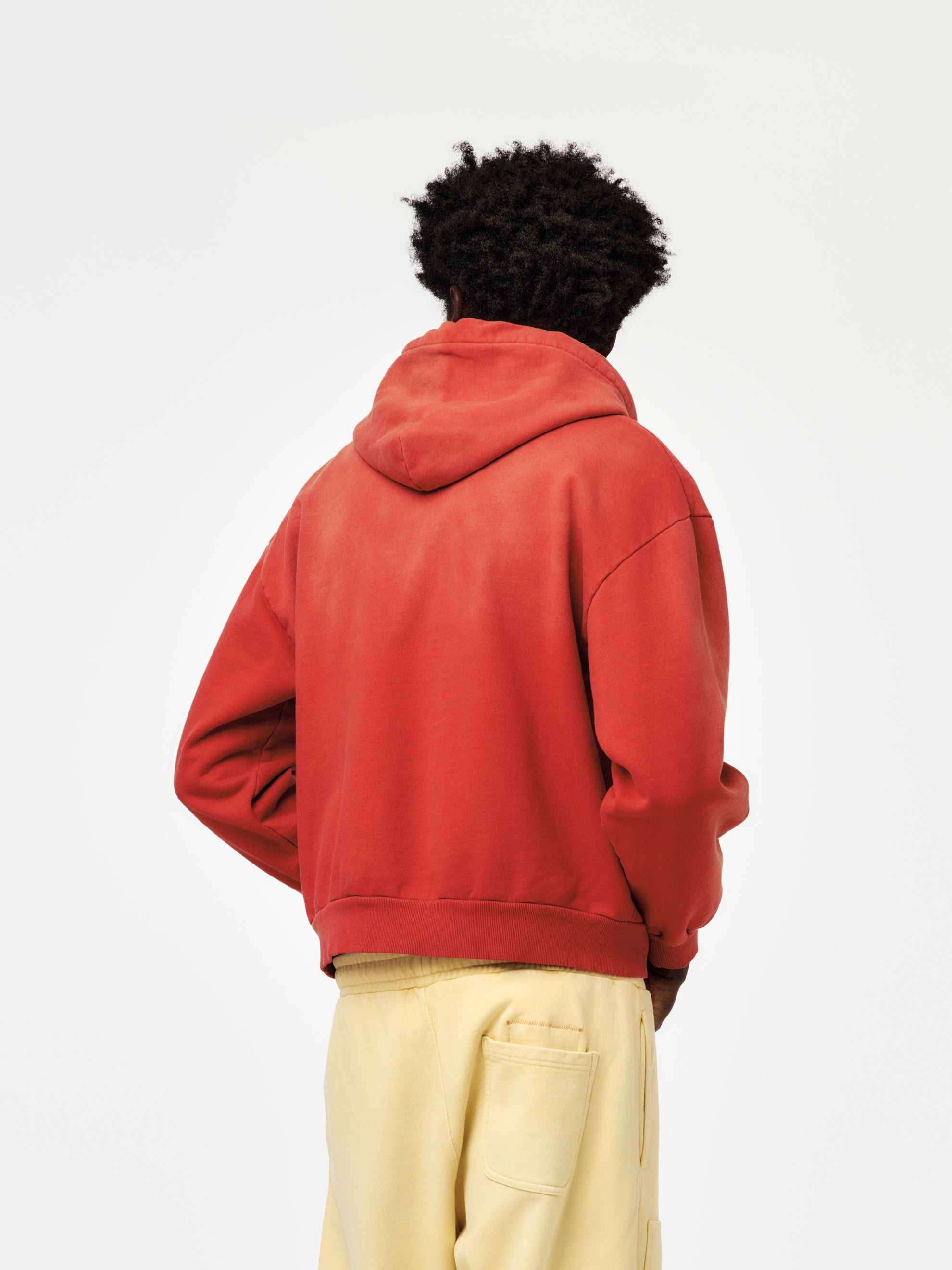 Union Los Angeles Union Los Angeles Faded Zip Hoodie (Red) - UNION