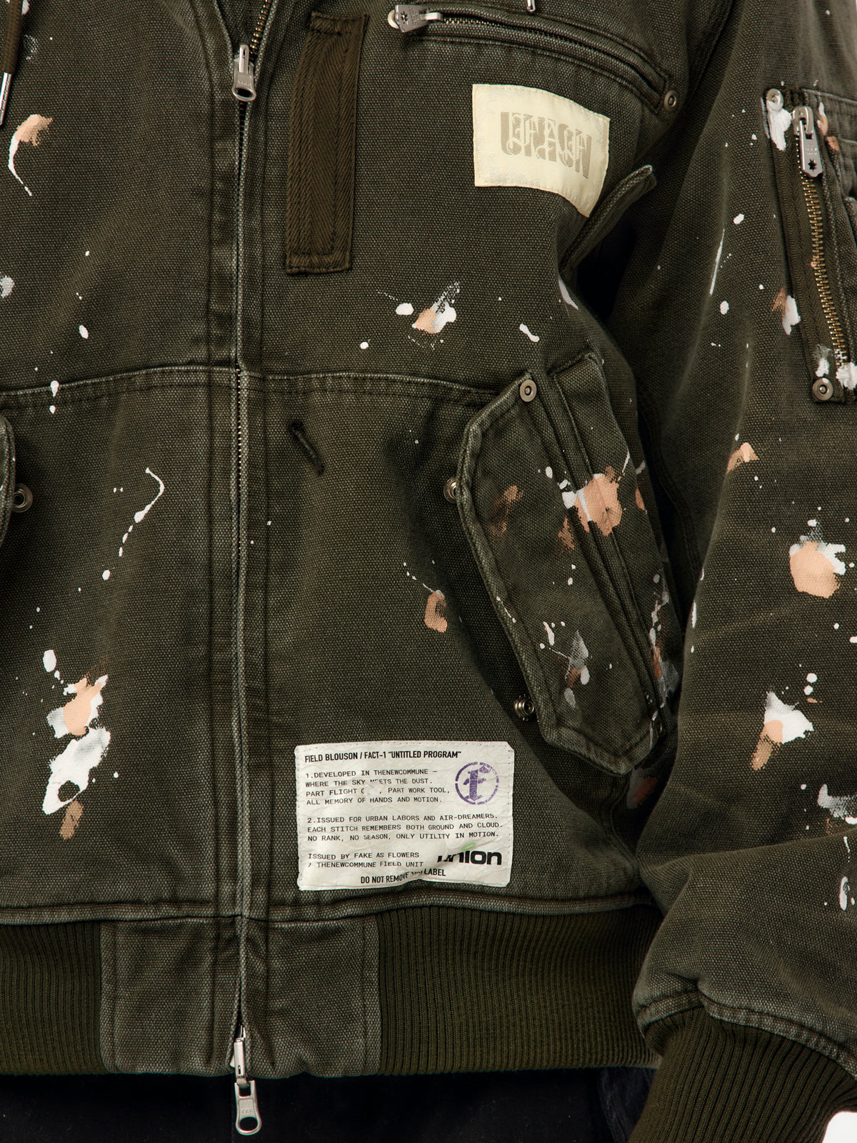 Union x FAF FACT1 Reversible Jacket (Khaki)