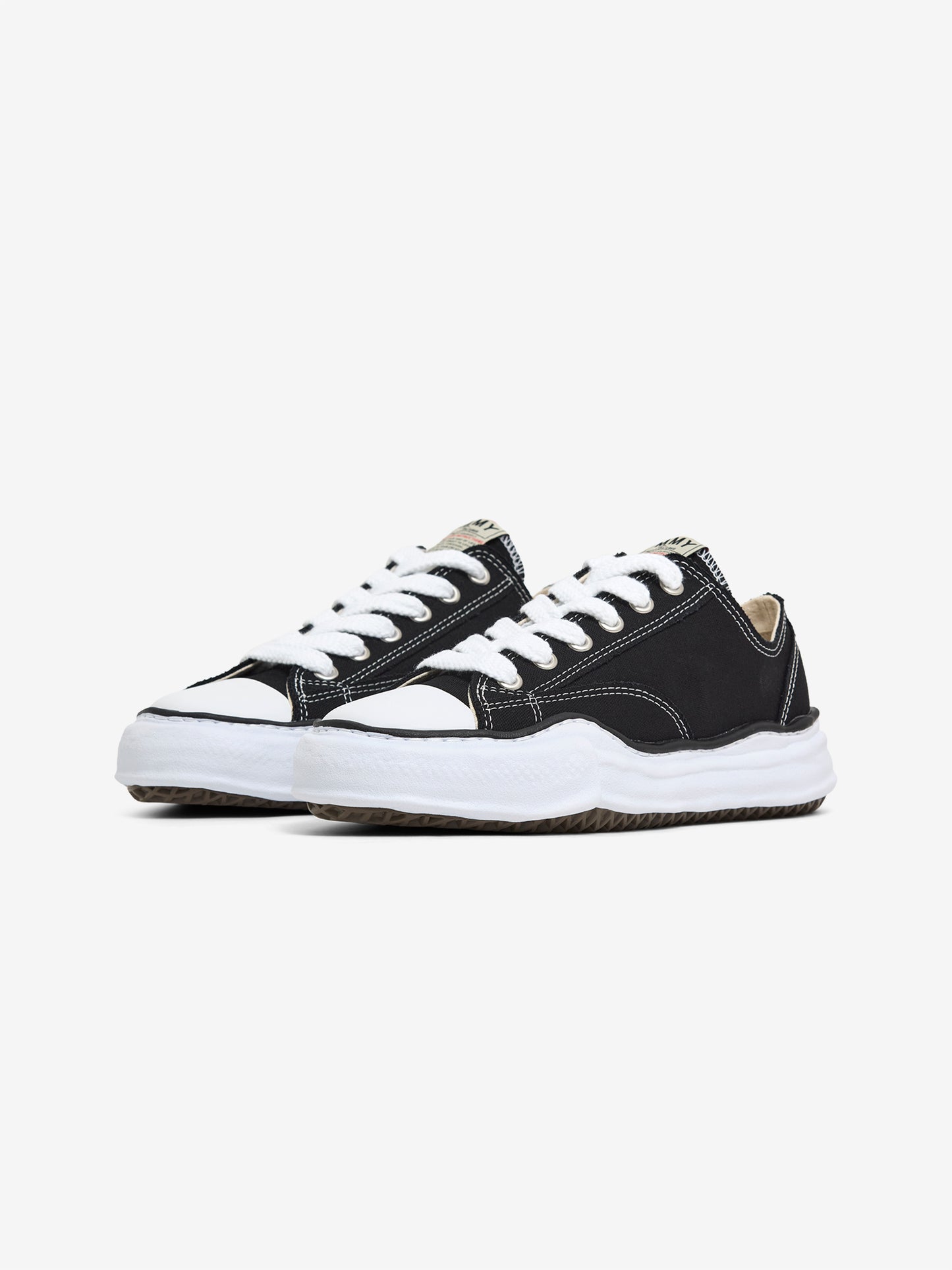 MIHARA YASUHIRO 'PETERSON' OG Sole Canvas Low-top Sneaker (BLACK)