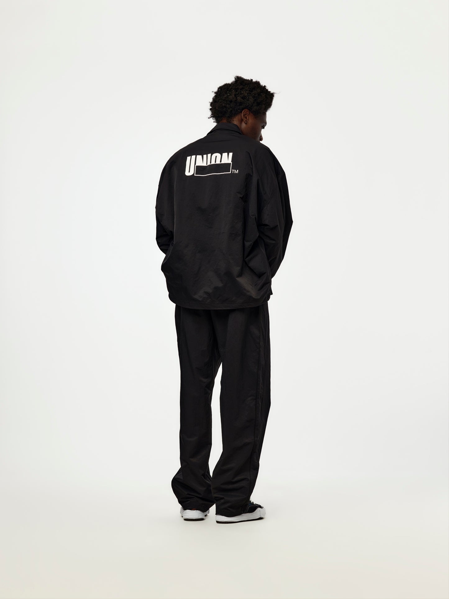 UNION x in・stru(men-tal) COACH JACKET (BLACK)