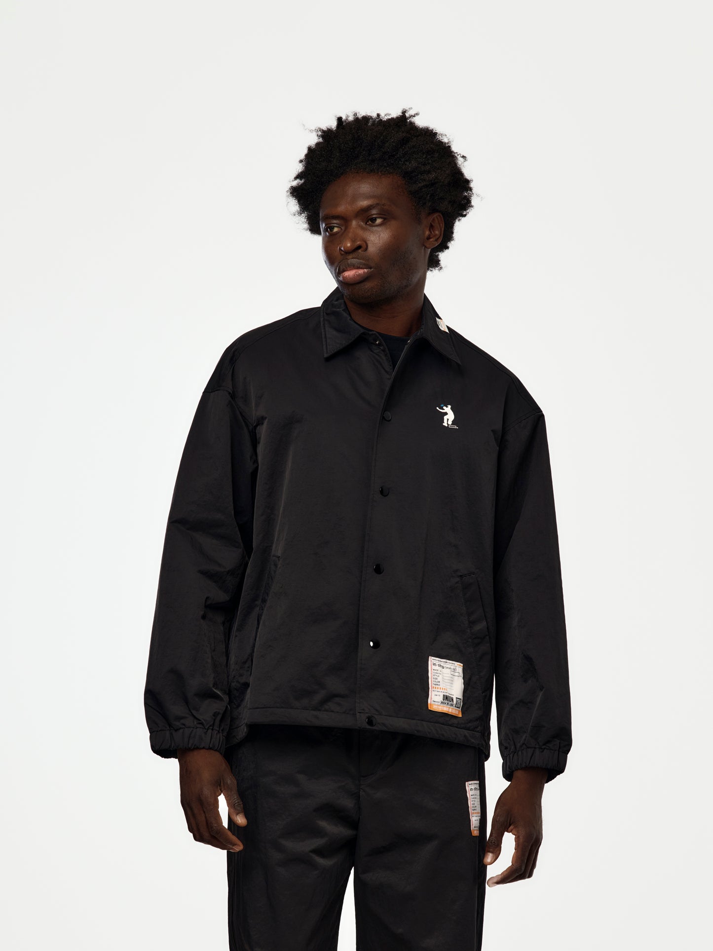 UNION x in・stru(men-tal) COACH JACKET (BLACK)