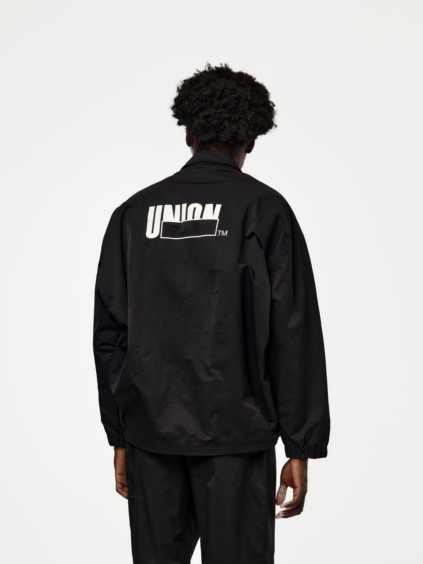 UNION x in・stru(men-tal) COACH JACKET (BLACK)