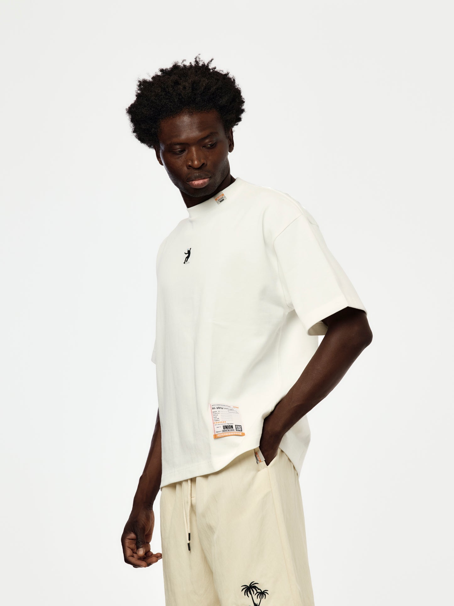 UNION x in・stru(men-tal) FRONTMAN TEE (WHITE)