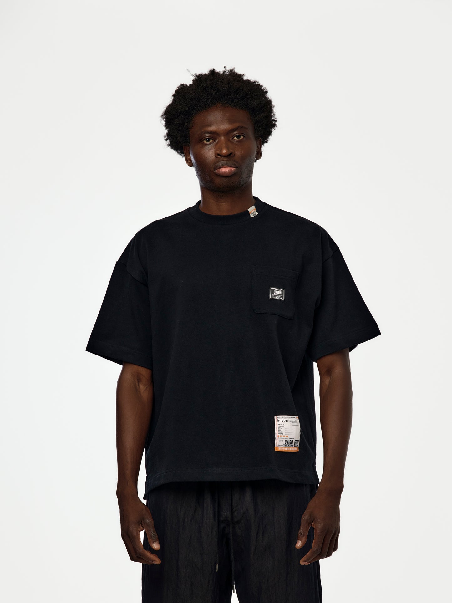 UNION x in・stru(men-tal) HISTORY TEE (BLACK)
