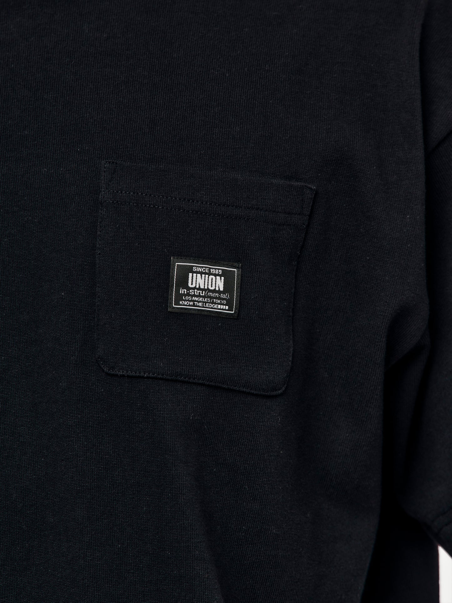 UNION x in・stru(men-tal) HISTORY TEE (BLACK)