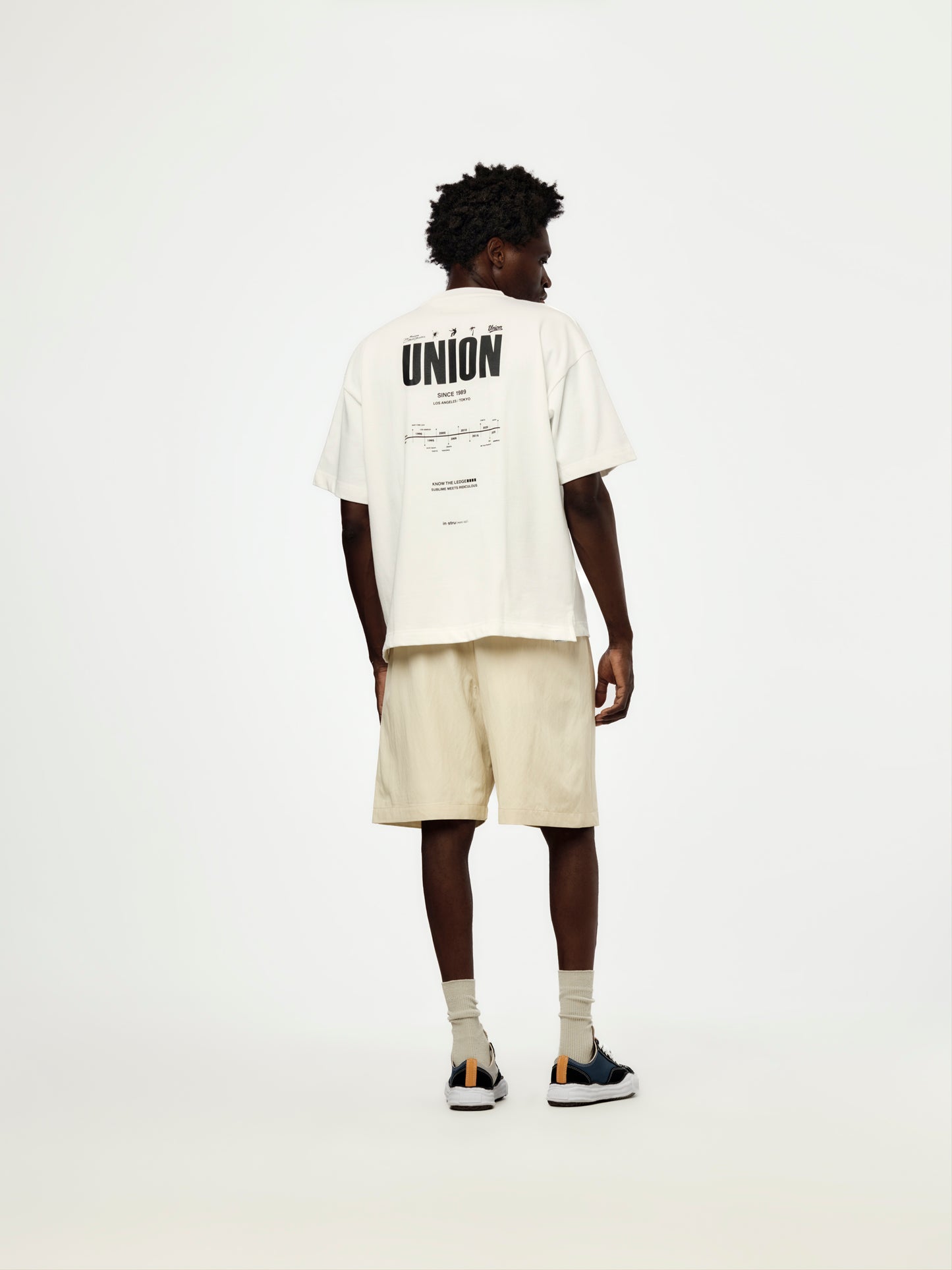 UNION x in・stru(men-tal) HISTORY TEE (WHITE)