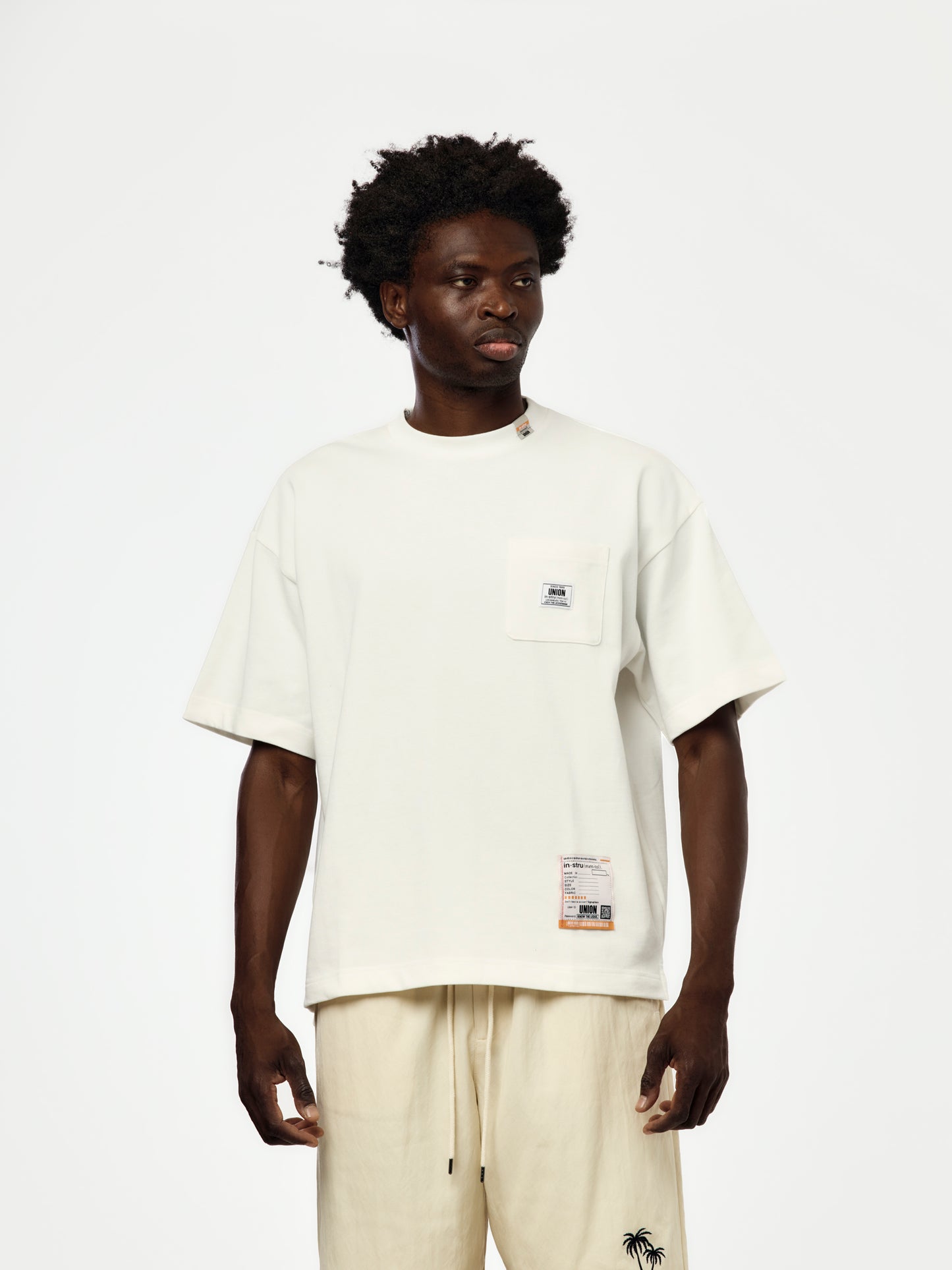 UNION x in・stru(men-tal) HISTORY TEE (WHITE)
