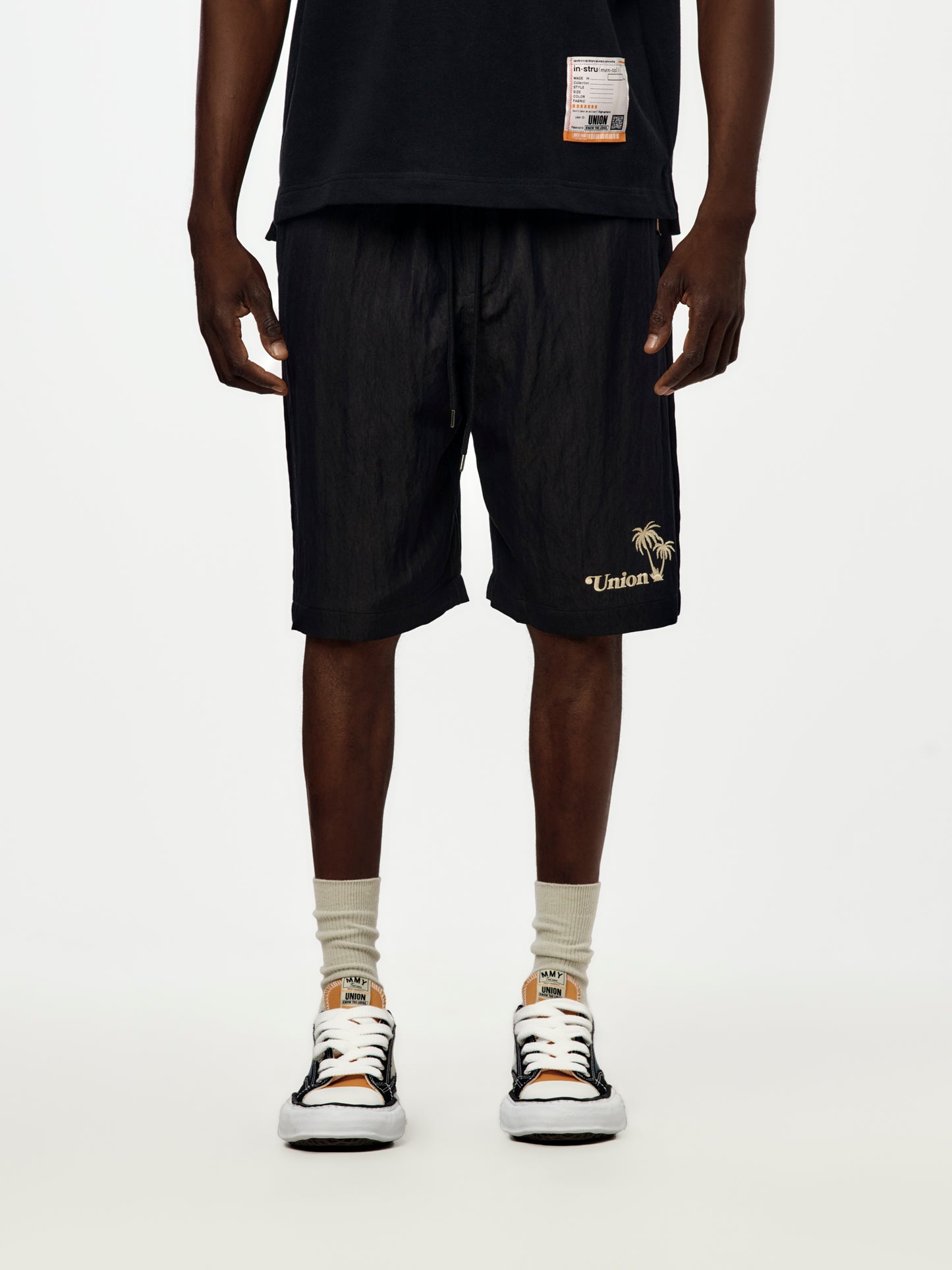 UNION x in・stru(men-tal) SHORTS (BLACK)