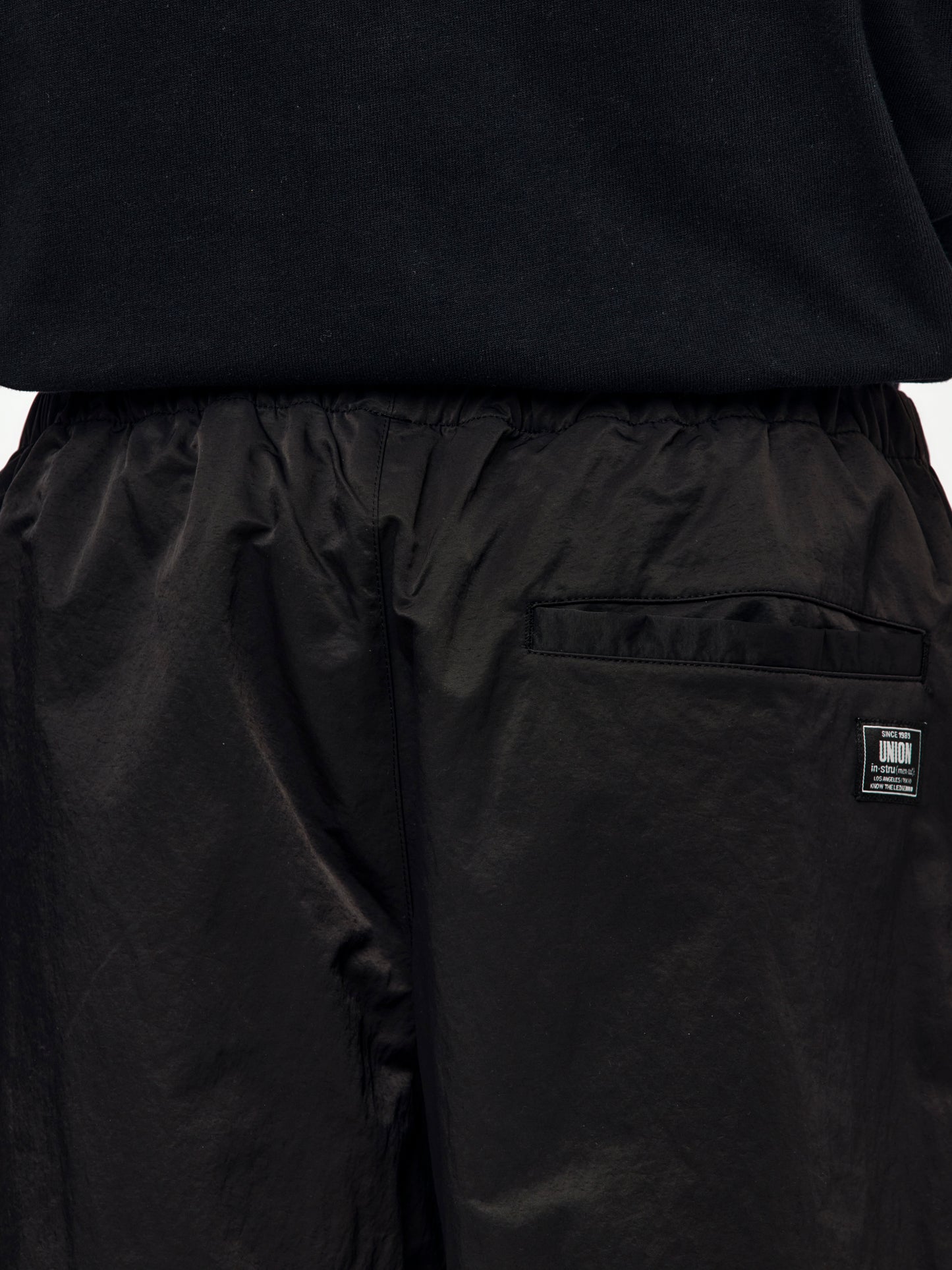 UNION x in・stru(men-tal) TRACK PANTS (BLACK)