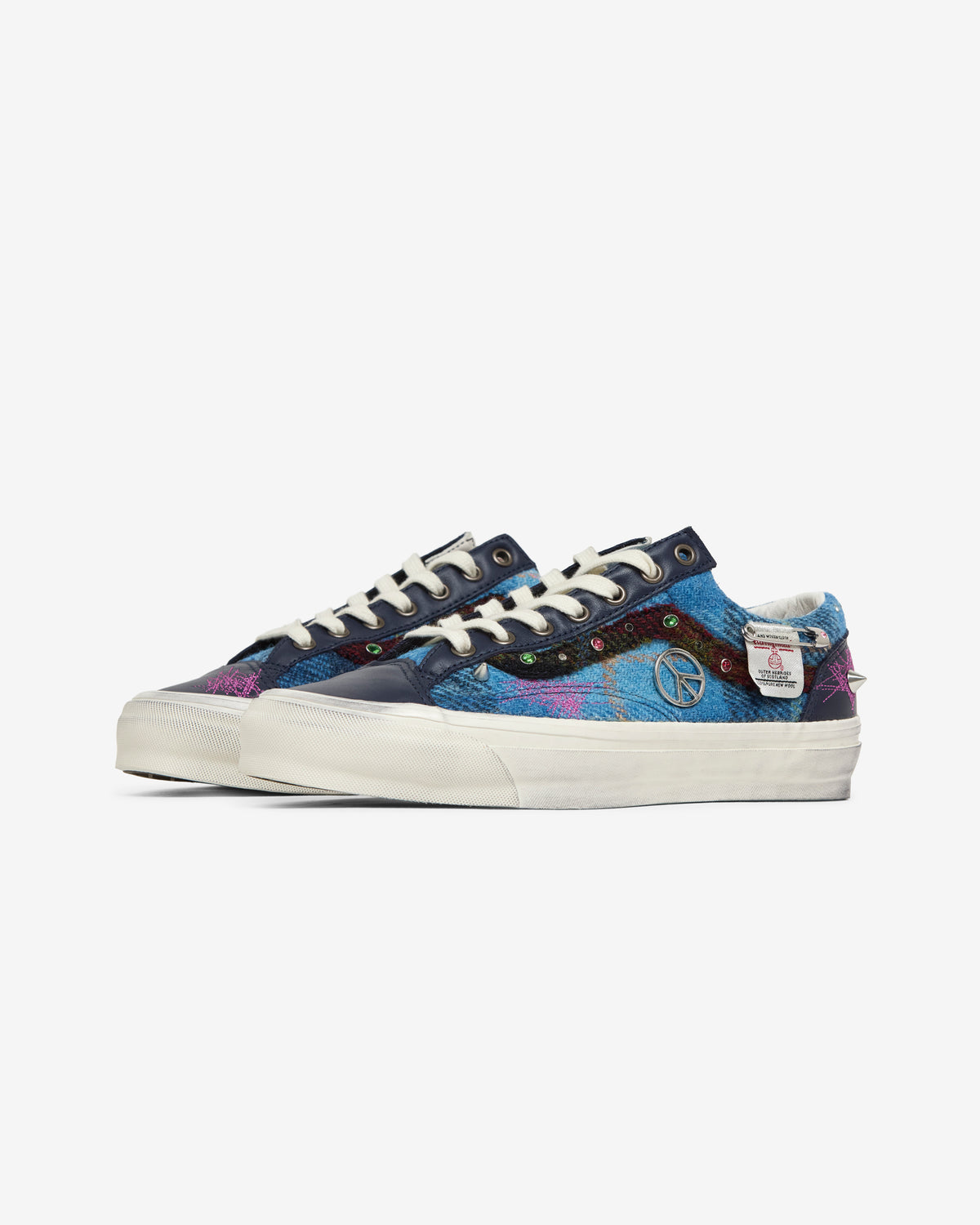 Harris Tweed x Vans LX Old Skool 36 (Navy/Multi)