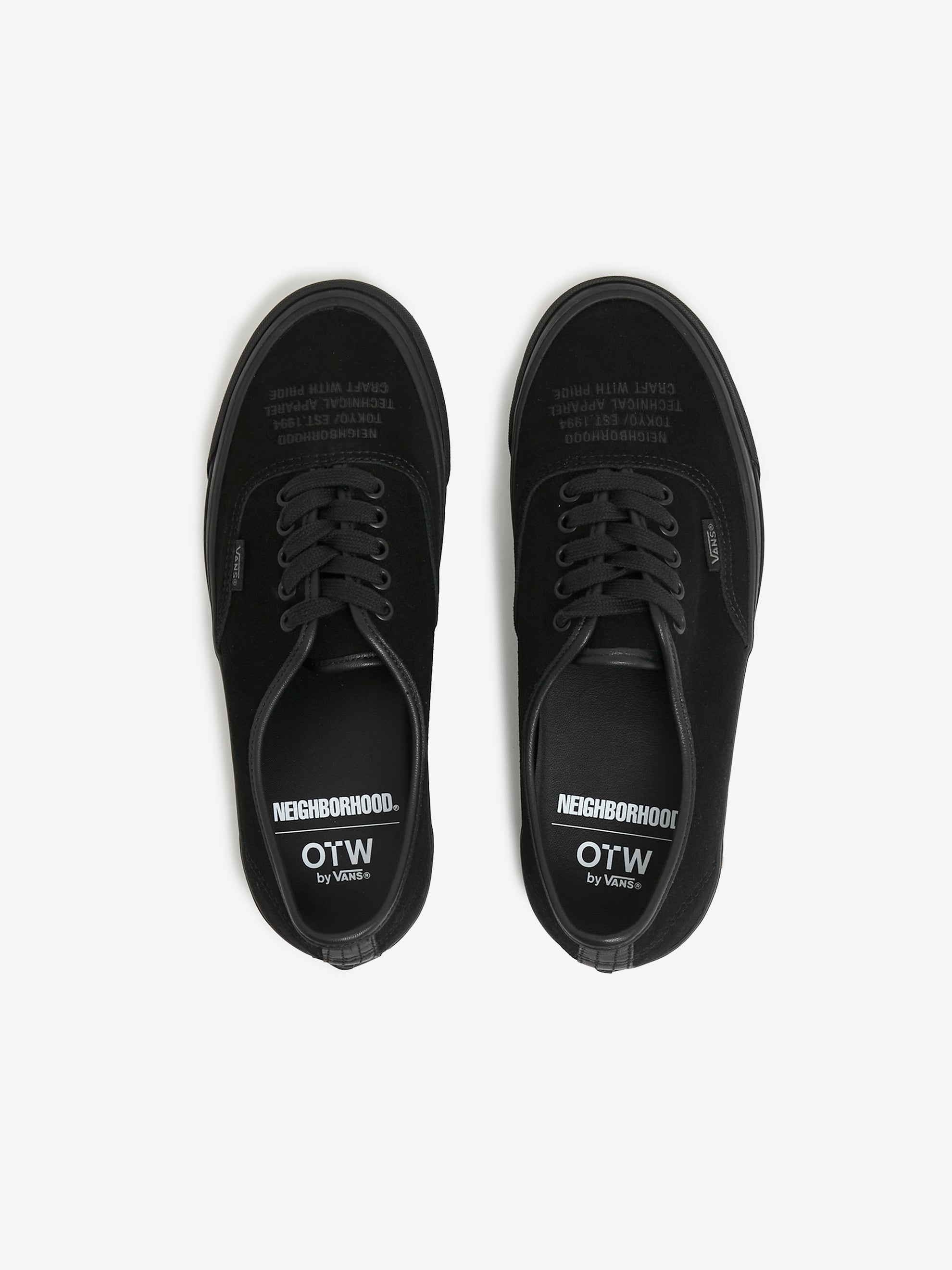 Vans NEIGHBORHOOD x Vans OTW Authentic 44 (Black) - UNION LOS ANGELES