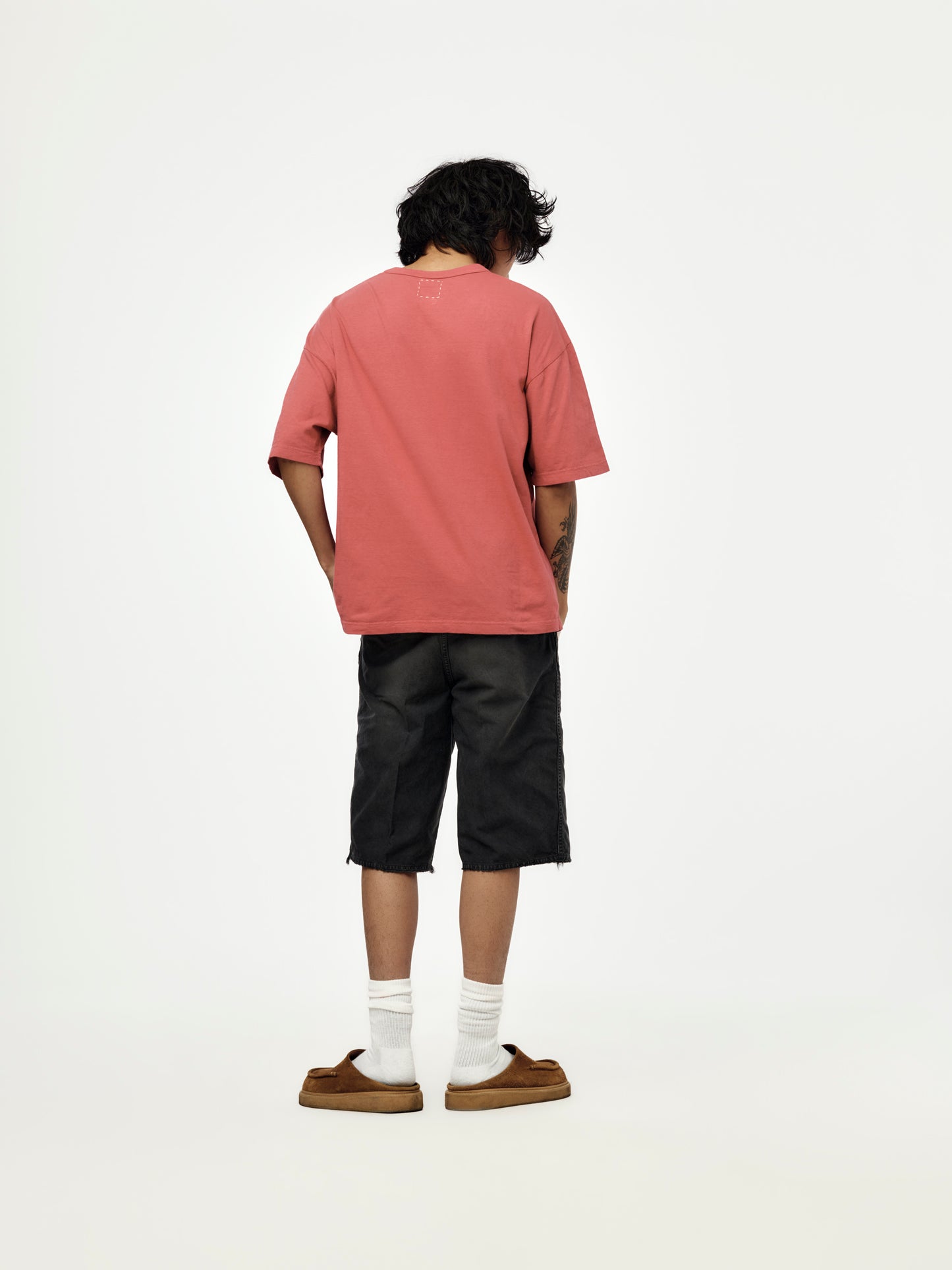 BROADER CHINO SHORTS CRASH (Black)