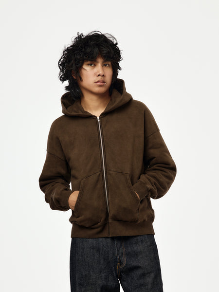 Visvim visvim JUMBO SB HOODIE F.Z. (N.D.) (Mud) - UNION LOS ANGELES