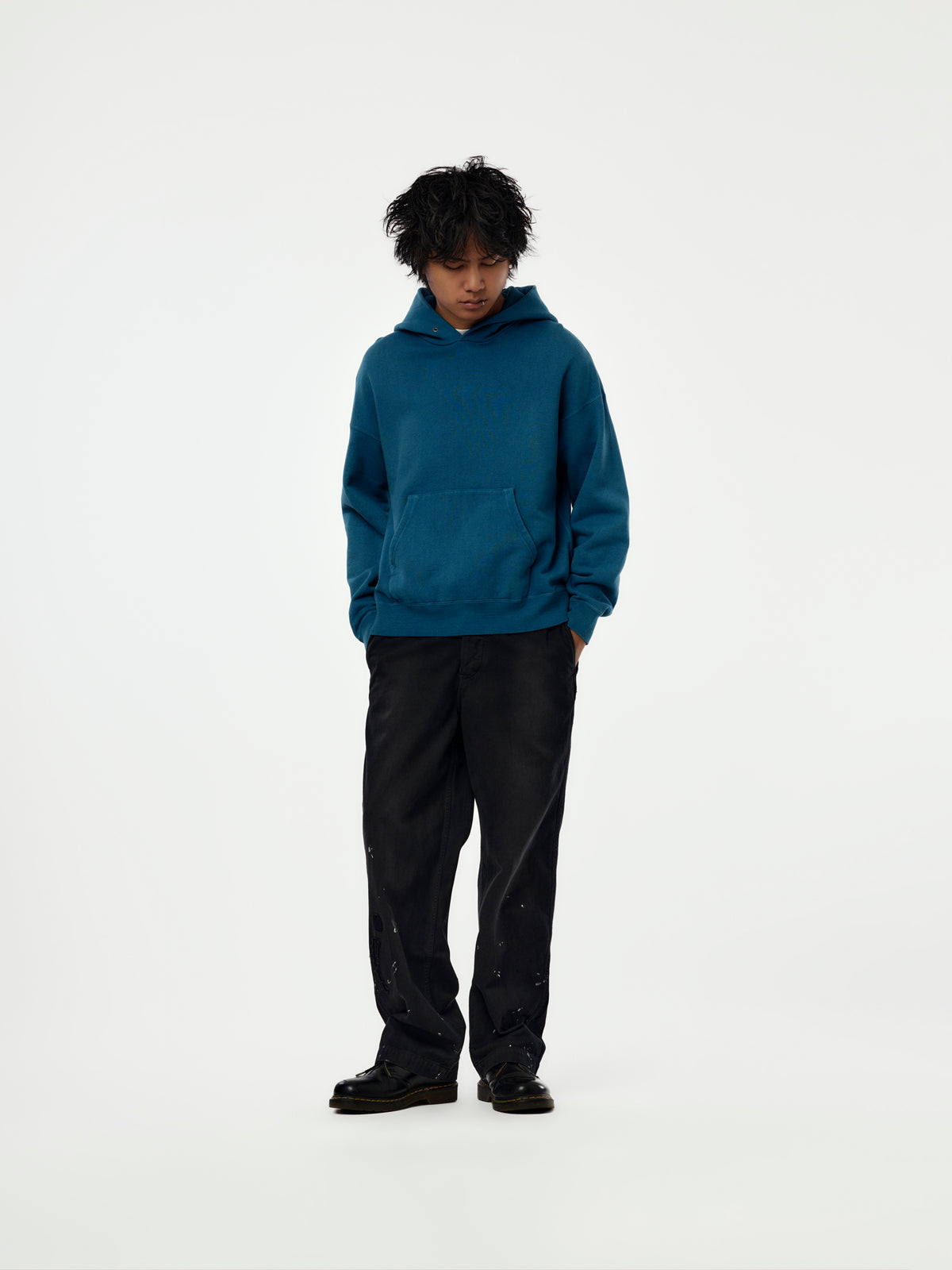 JUMBO SB HOODIE P.O. (N.D.) (LT.INDIGO)