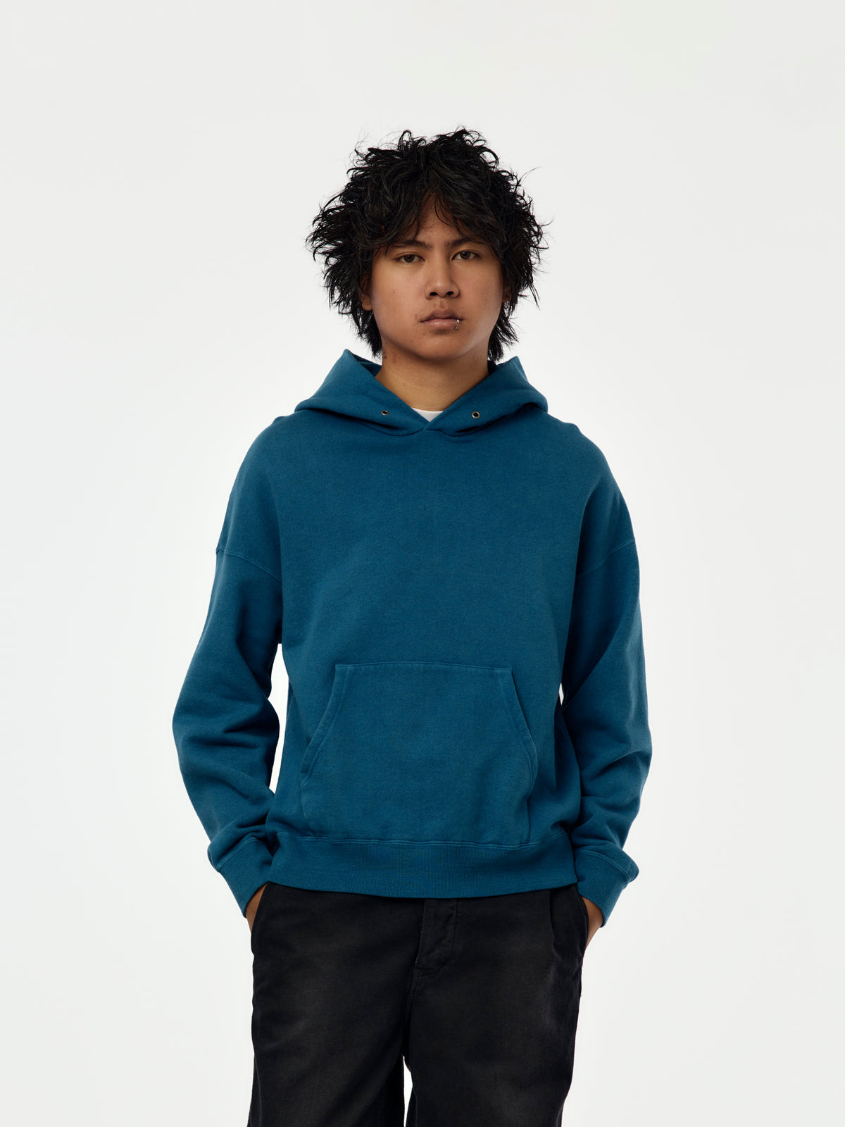 JUMBO SB HOODIE P.O. (N.D.) (LT.INDIGO)