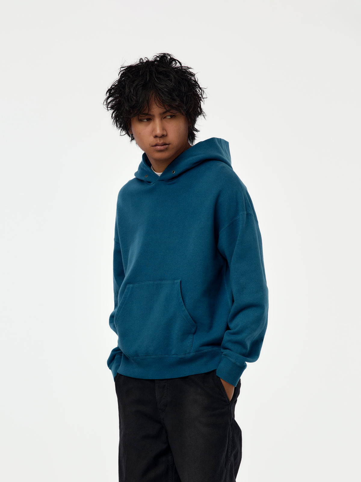 JUMBO SB HOODIE P.O. (N.D.) (LT.INDIGO)