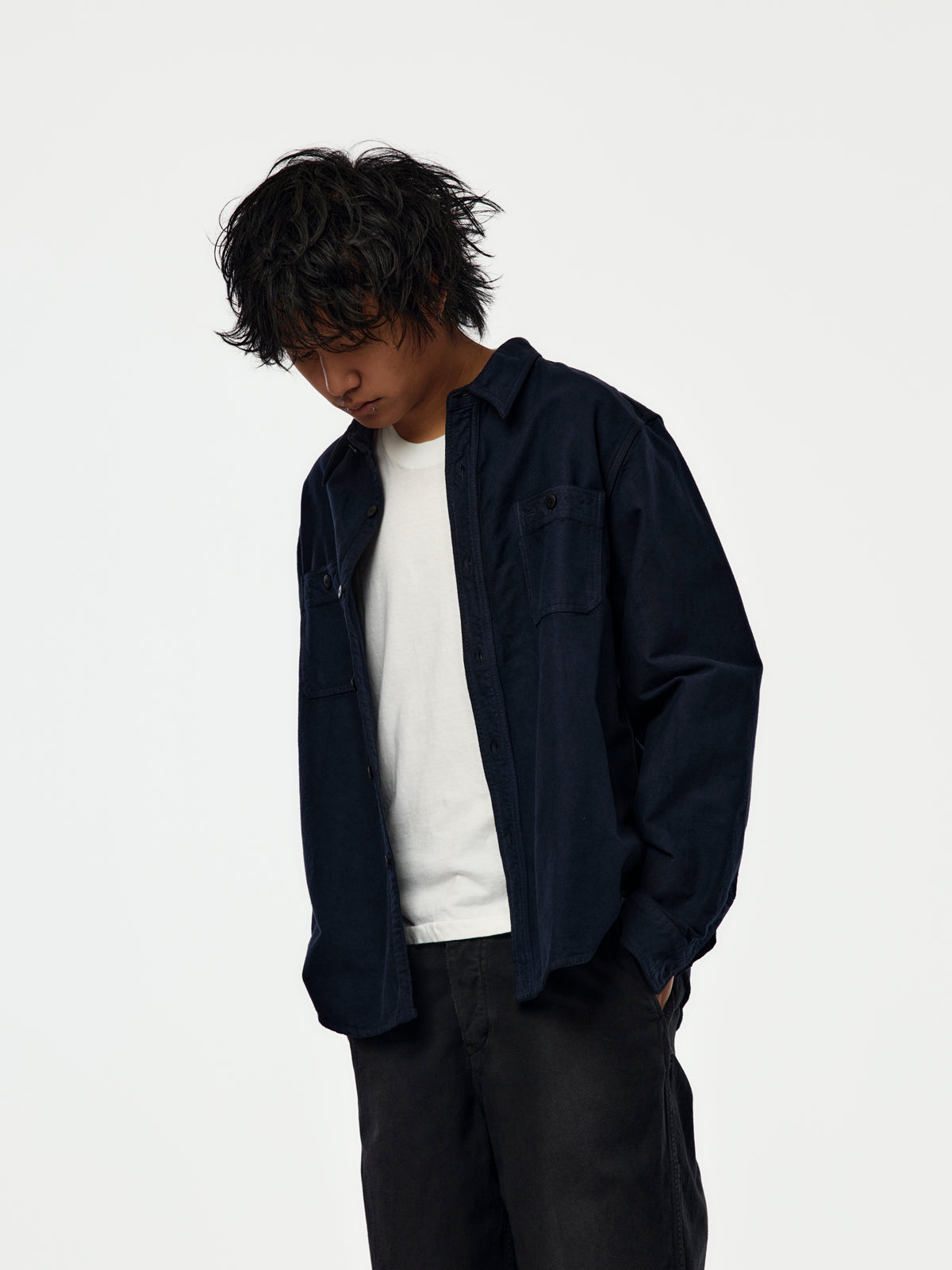 LARRIKAN L/S (NAVY)