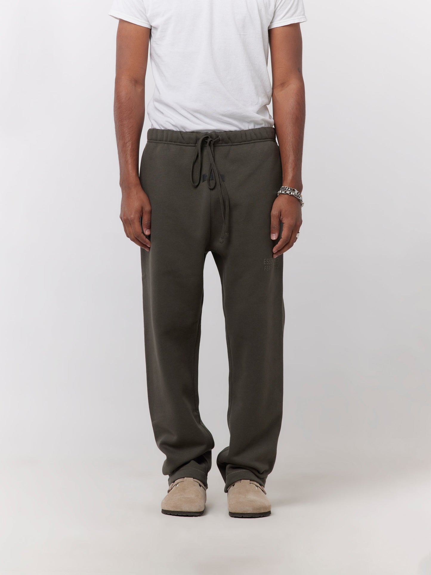 Relaxed Sweatpants (Off-Black)
