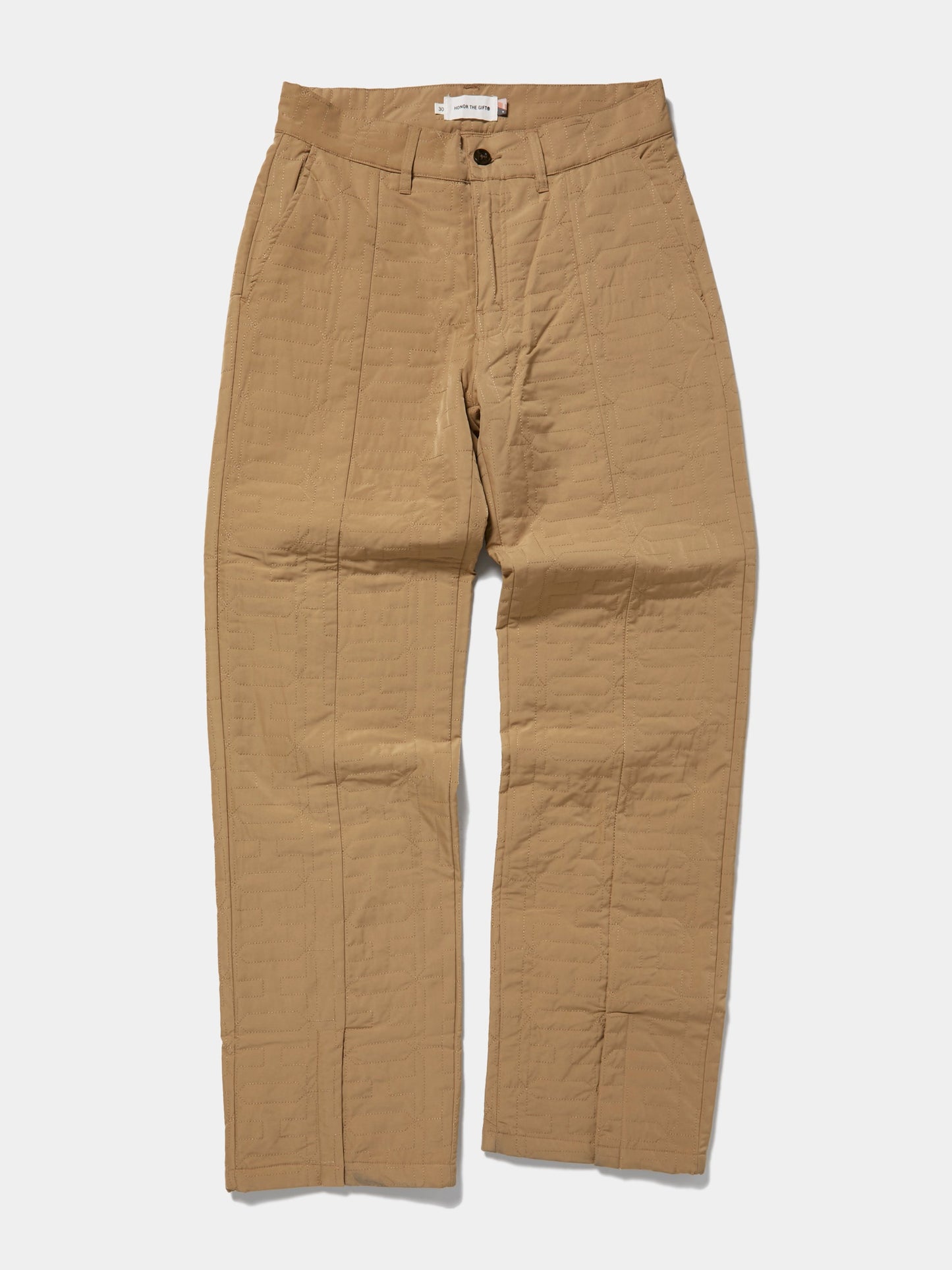QUILTED PANT (Khaki)