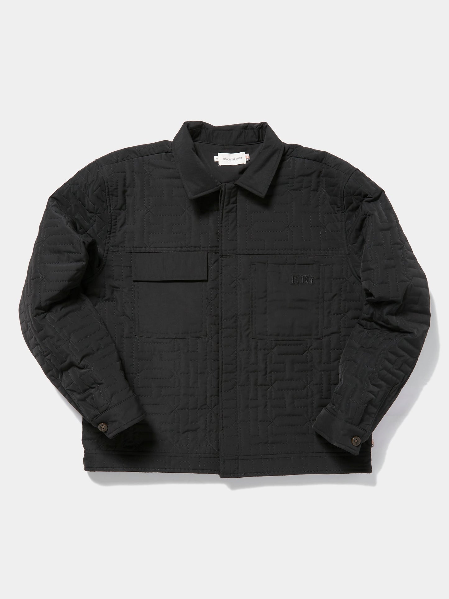 QUILTED JACKET (Black)