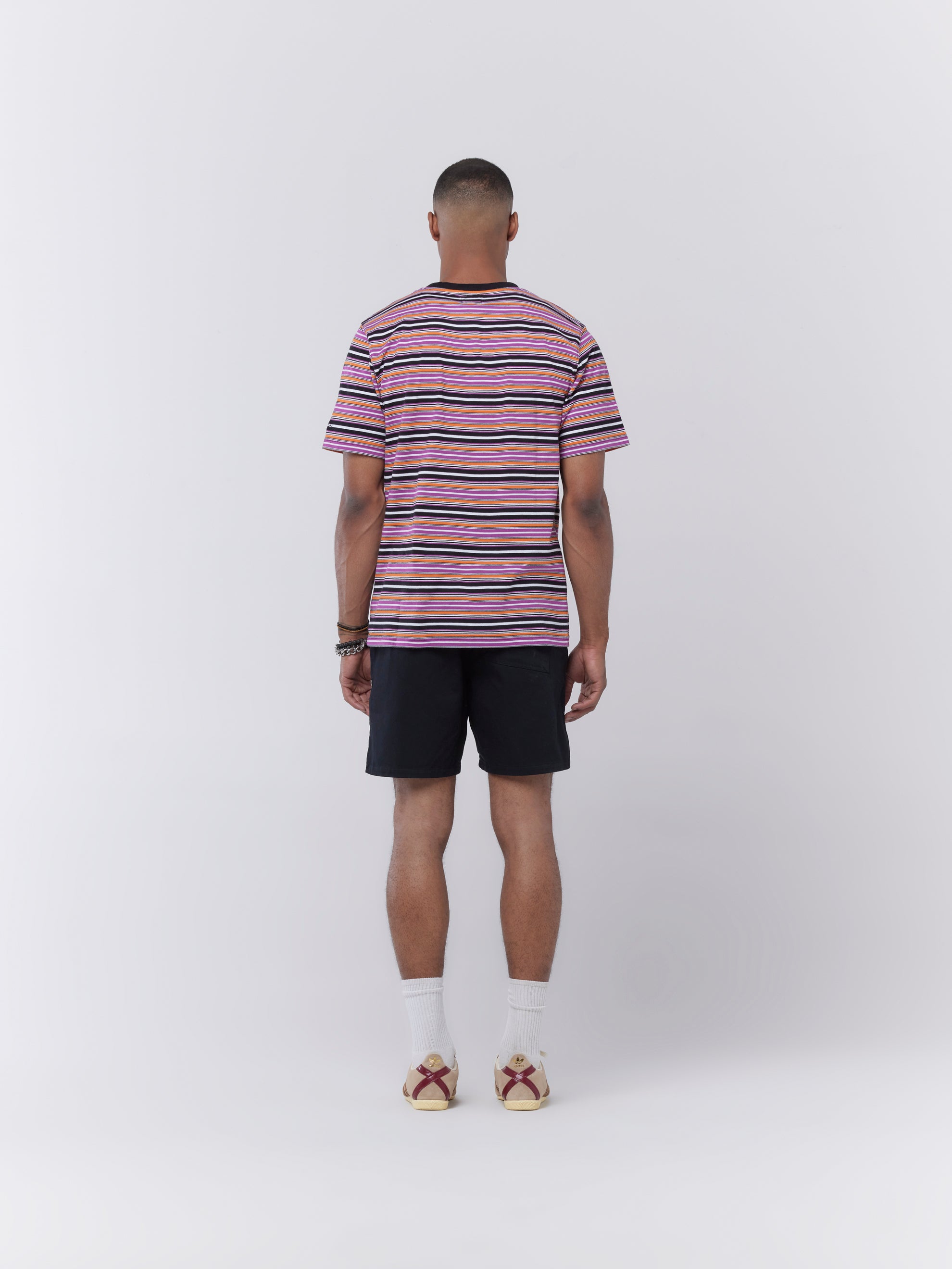 Striped Top (Black/Multi)