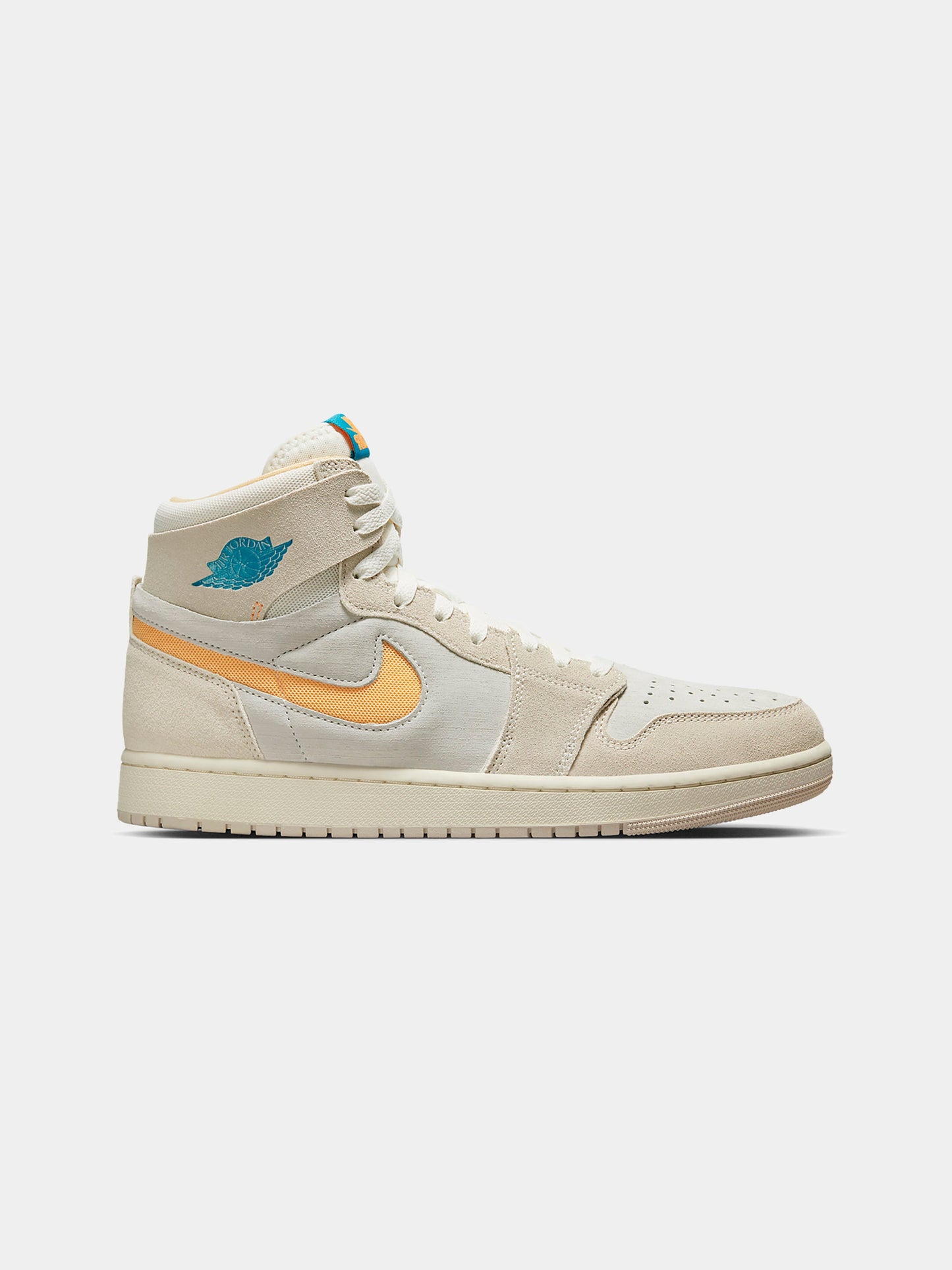 AIR JORDAN 1 ZOOM COMFORT 2 (Lt Orewood Brn/Bright Citrus-Sail)