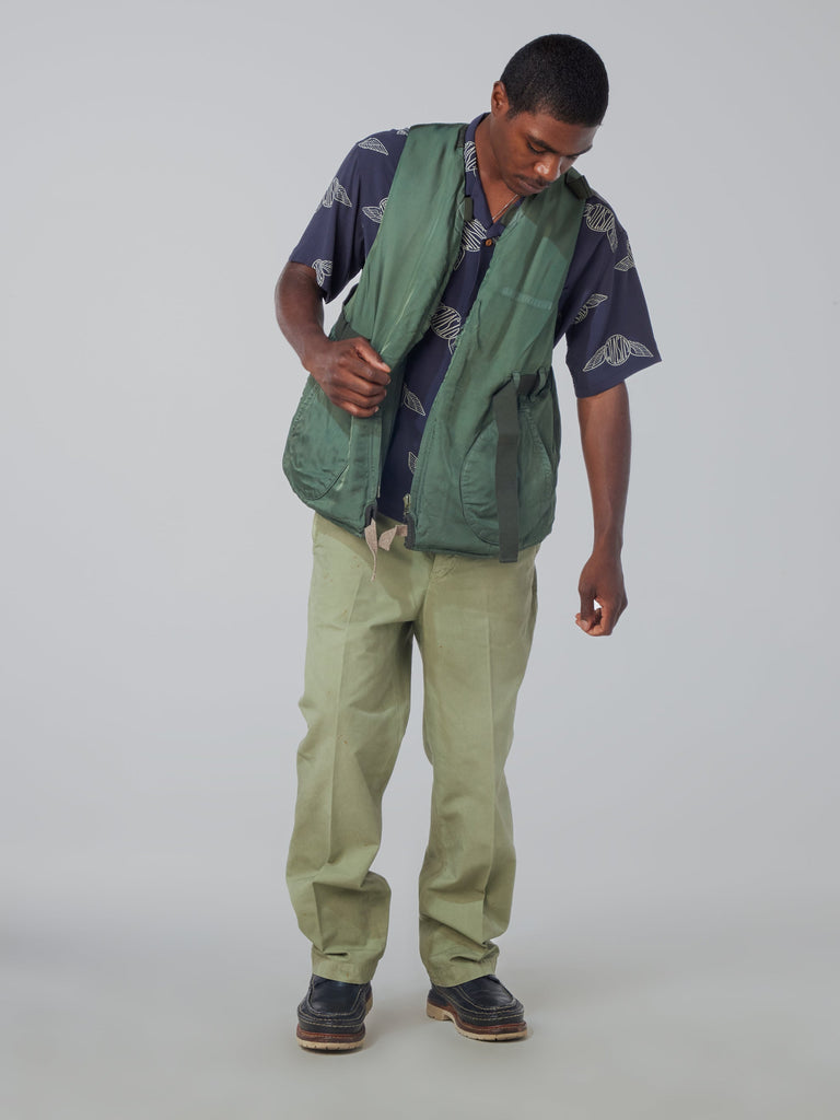 visvim HARRIER DOWN VEST OLIVE