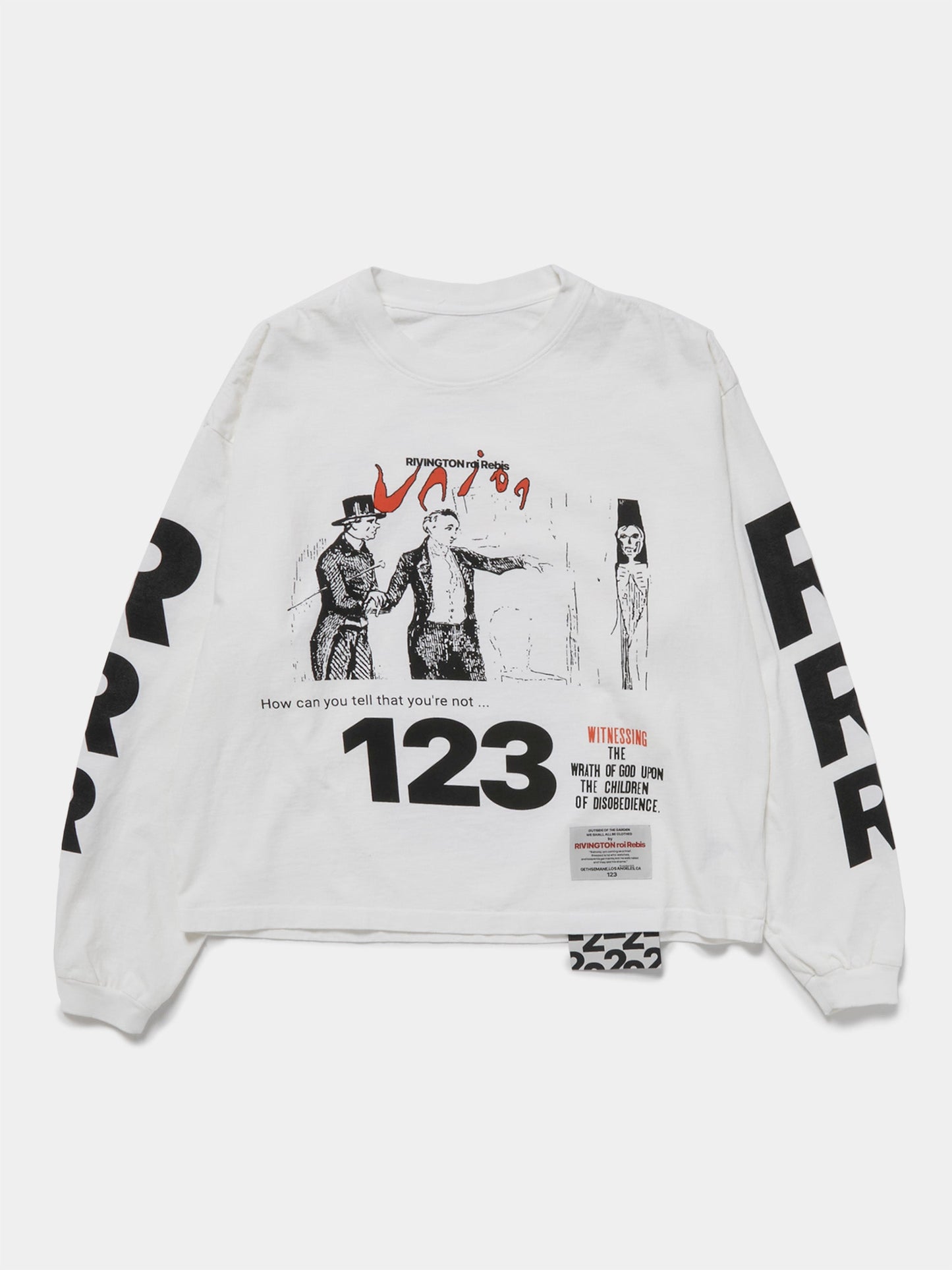 RRR123 x COMPLEXCON LS TEE (White)