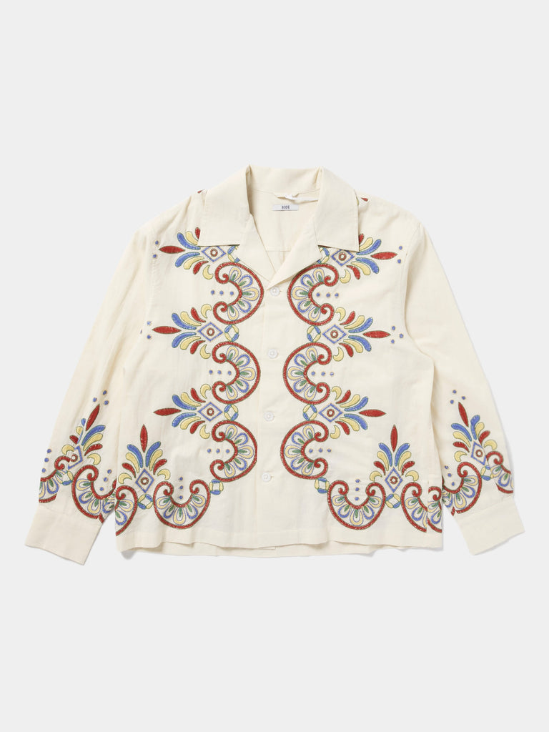 Buy Bode EMBROIDERED CARNIVAL LS SHIRT Online at UNION LOS ANGELES