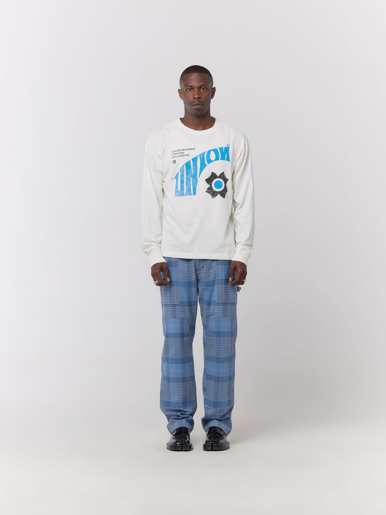 Cyrillic L/S Tee (Bone)30000285679693