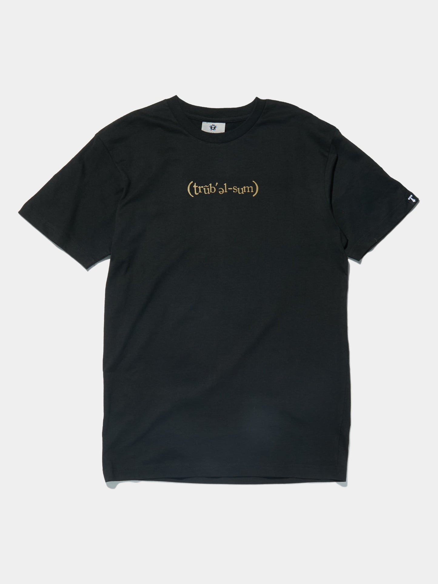 Buy Trubelsum REFLECTIVE TEE (Black/Gold) Online at UNION LOS ANGELES