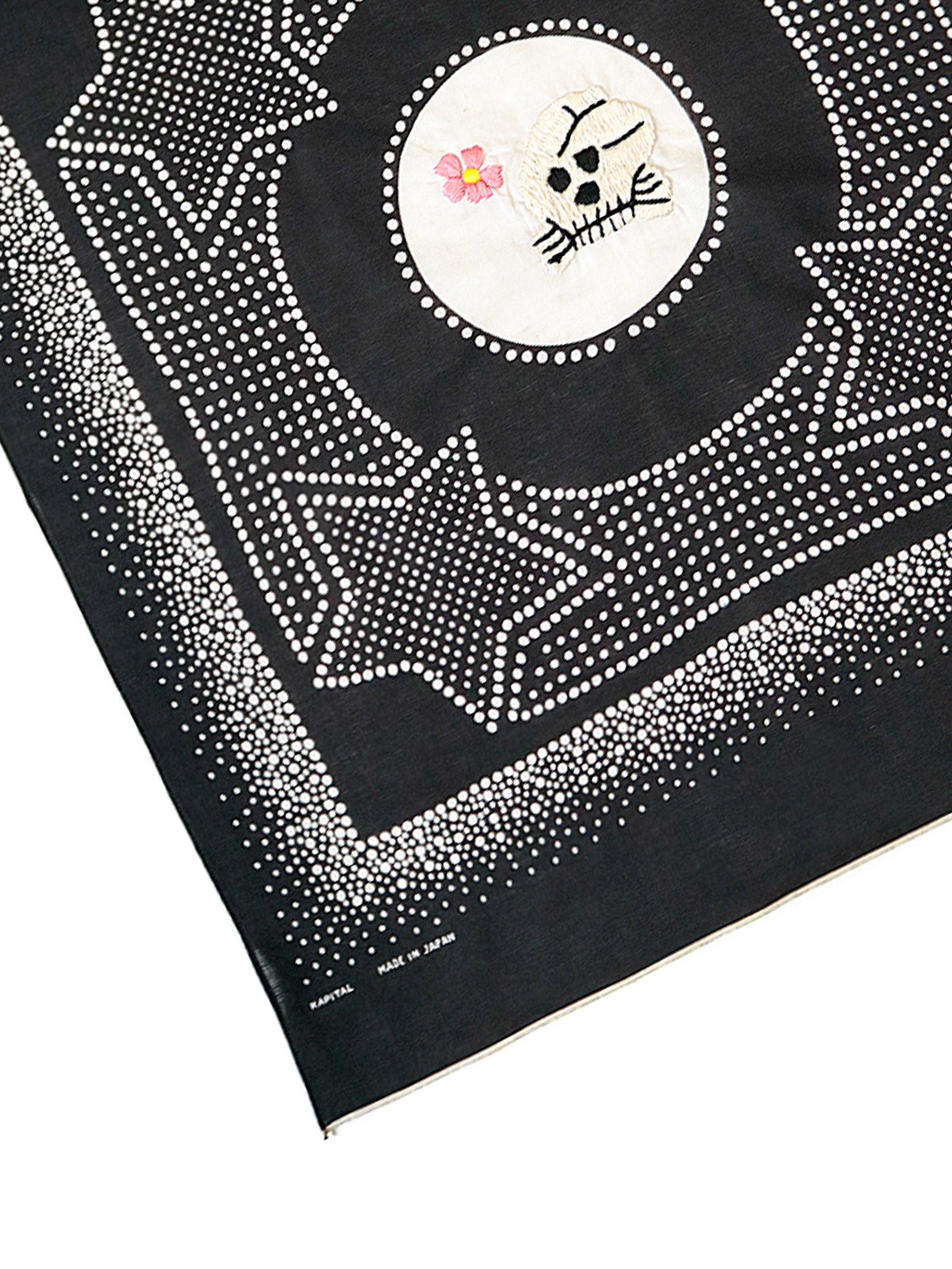 Fastcolor Selvedge Bandana (Hell In Heaven) (Black)